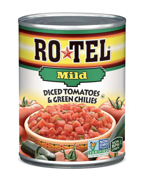 Rotel Mild Diced Tomatoes and Green Chilies, 10 oz. (Pack of 12)