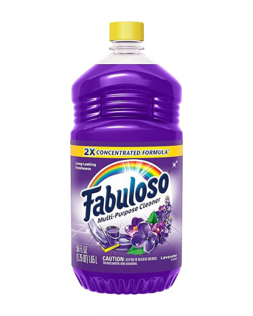 Fabuloso Multi-Purpose Cleaner, 2X Concentrated Formula, Lavender Scent, 56 oz